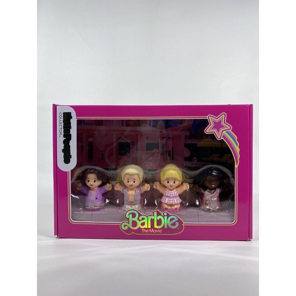 Fisher Price Little People Collector Barbie The Movie Collection 2023 4 Figures - Picture 4 of 14